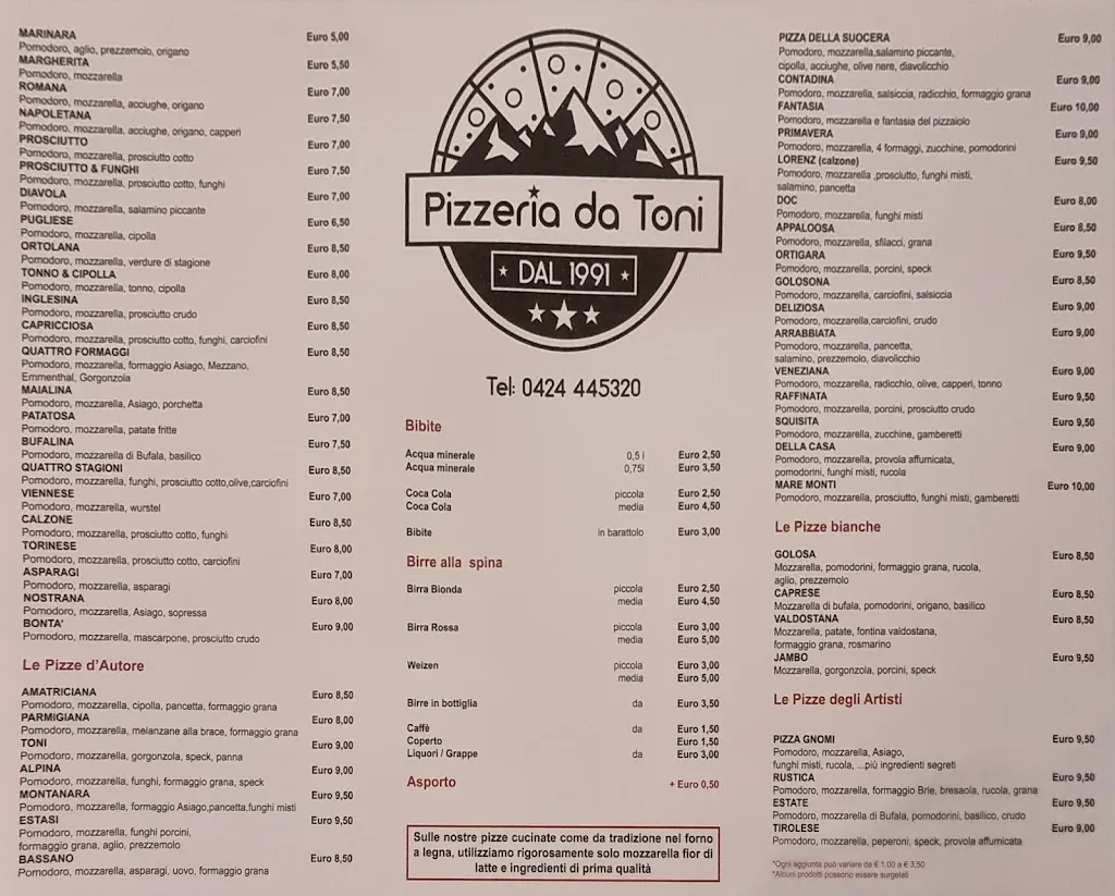 Menu_Pizzeria da Toni_Gallio_image_2