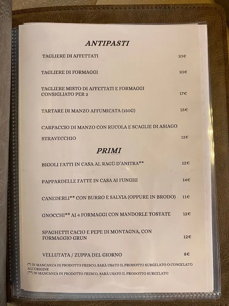 Menu_Pizzeria & Ristorante Rendola_Gallio_image_1