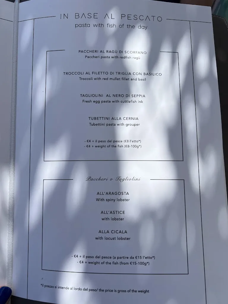 Menu_L'Aragosta da Cò_Porto Cesareo_image_3