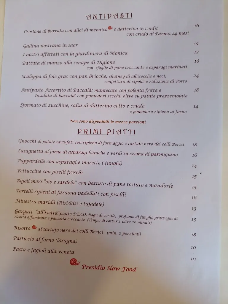 Menu_Ristorante Trattoria Albergo Isetta_Grancona_immagine_2