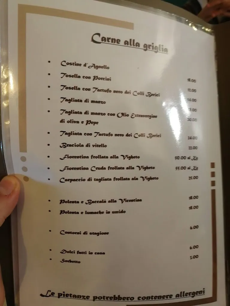 Menu_Trattoria Da Vigheto_Grancona_image_2