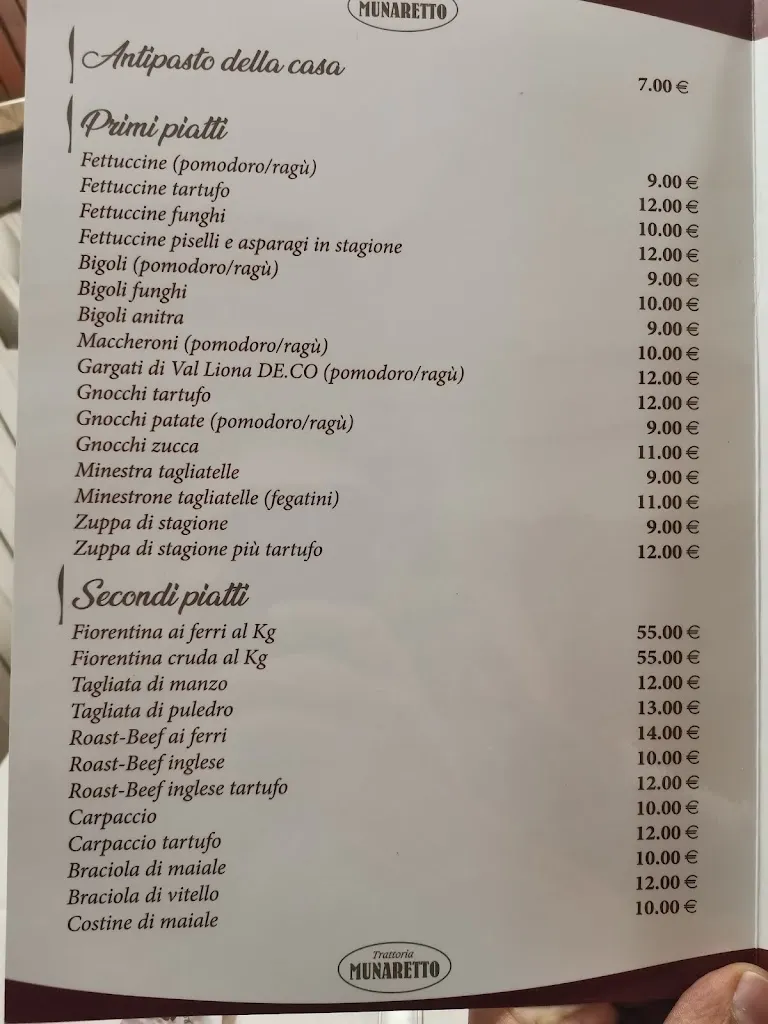 Menu_Trattoria da Munaretto_Grancona_image_2
