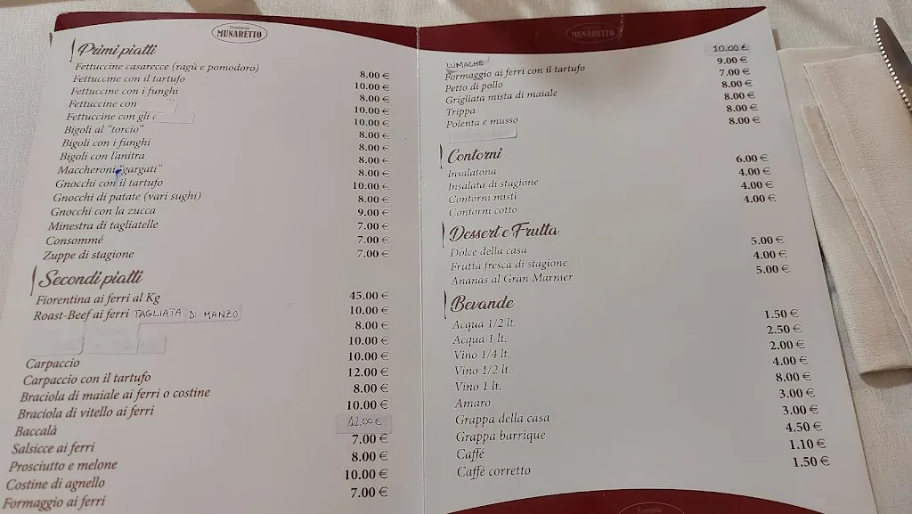 Menu_Trattoria da Munaretto_Grancona_image_3