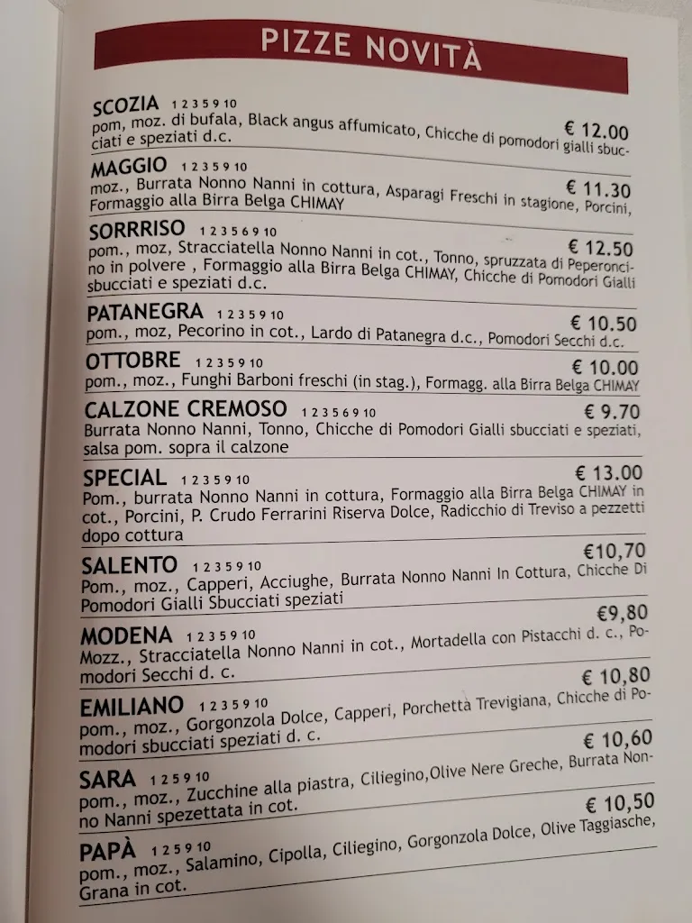 Menu_Pizzeria CHARLOT s.a.s. di Zappalorto Ezio & C_Giavera del Montello_immagine_4