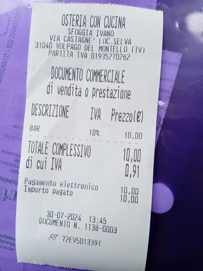 Marco_Trattoria Sfoggia Ivano_Giavera del Montello_review