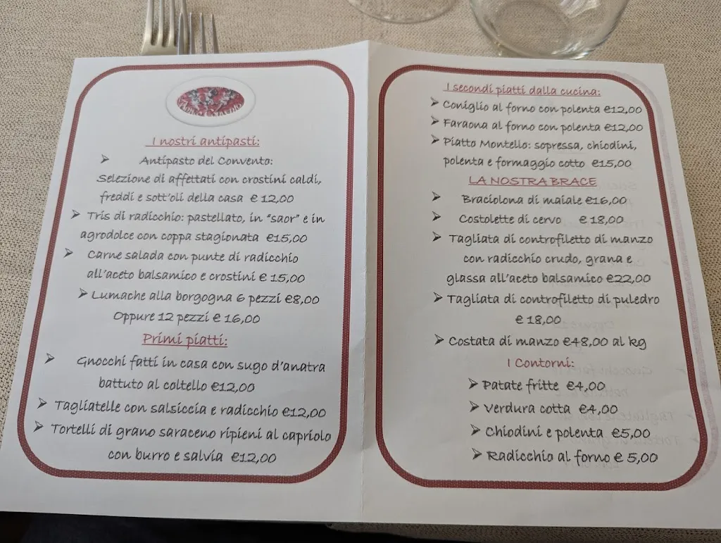 Menu_Ristorante L'Antico Convento_Giavera del Montello_image_1