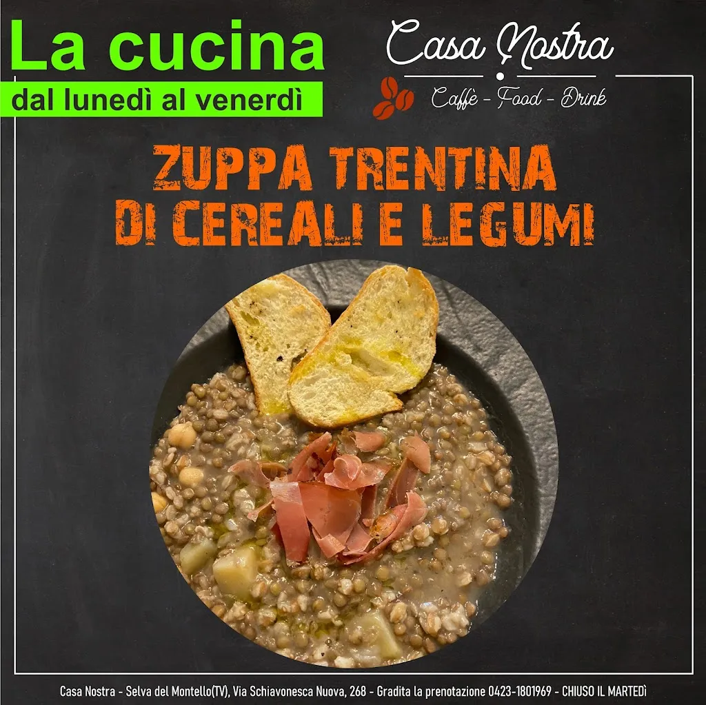Menu_Casa Nostra - Caffè - Food - Drink_Giavera del Montello_image_2