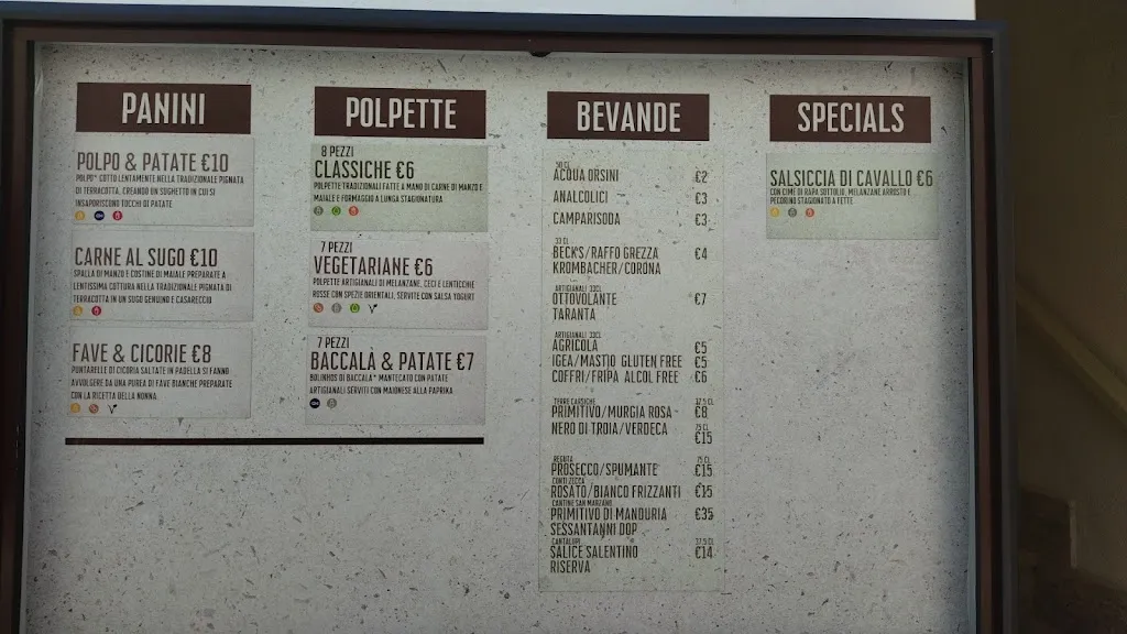 Menu_La Scarpetta Street Food_Porto Cesareo_image_1