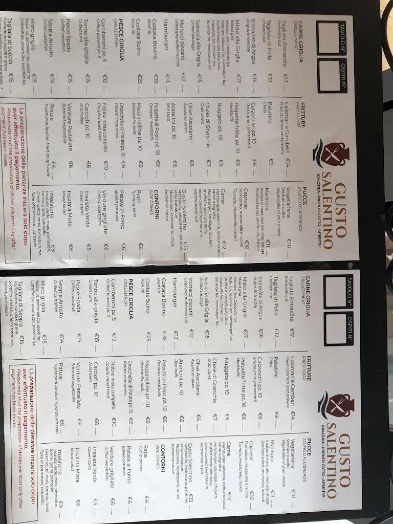 Menu_Ristorante GUSTO SALENTINO SRLS_Porto Cesareo_image_3