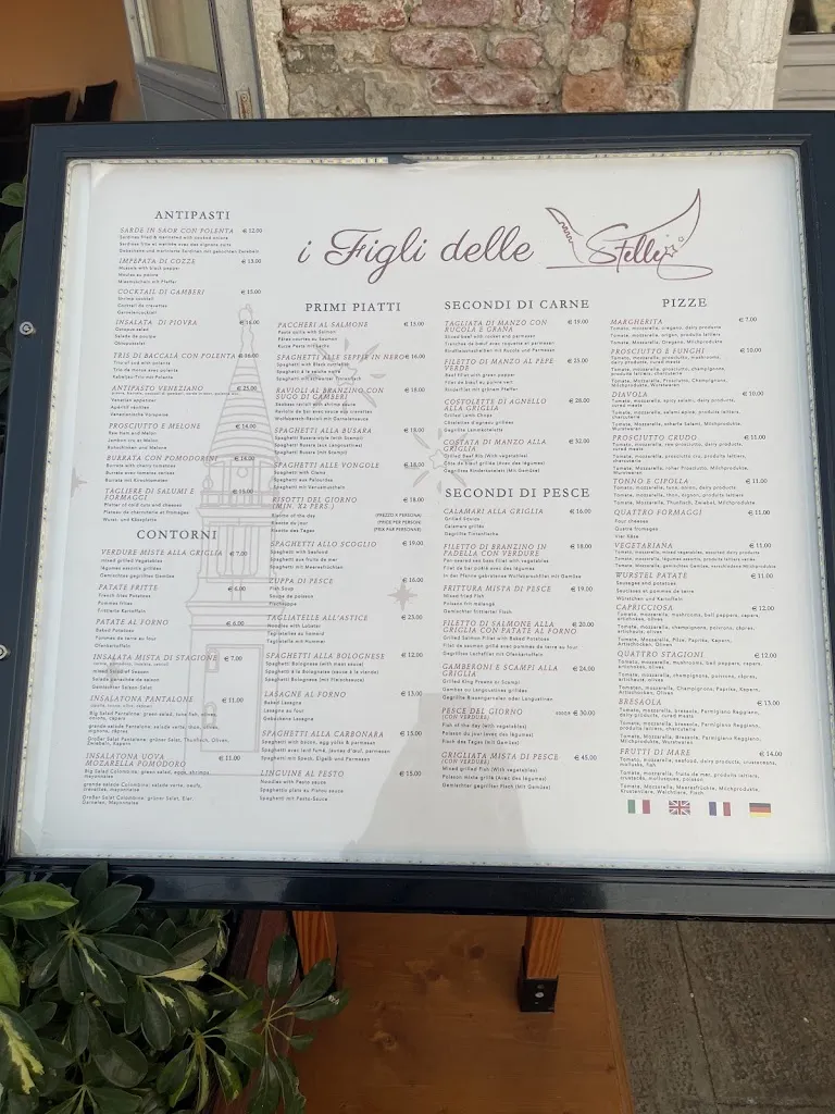 Menu_Ristorante I figli delle stelle_Giudecca_image_1