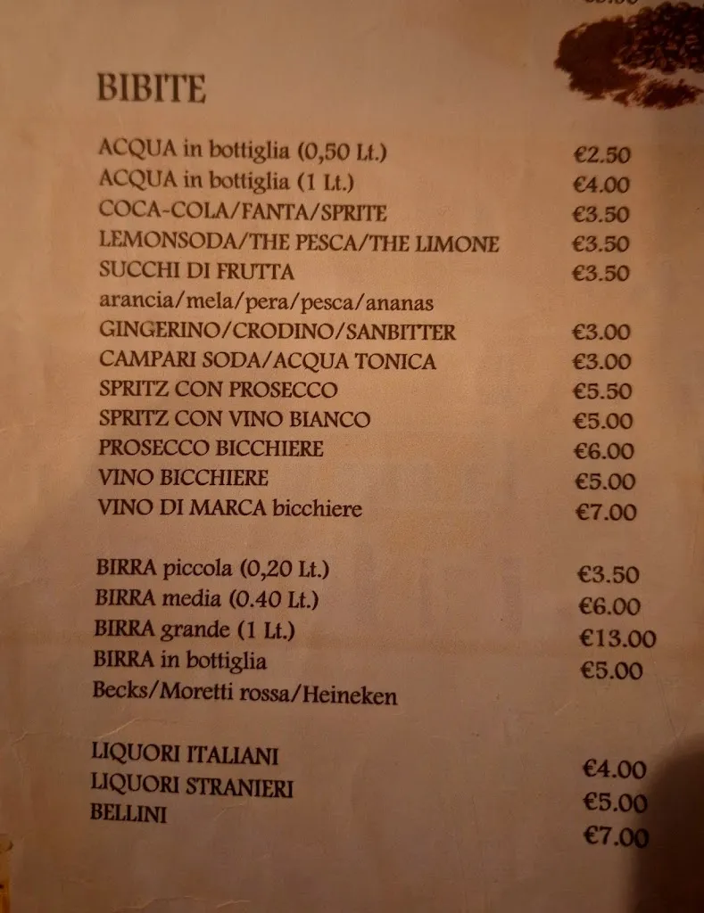 Menu_Trattoria Pizzería Do Mori_Giudecca_image_1