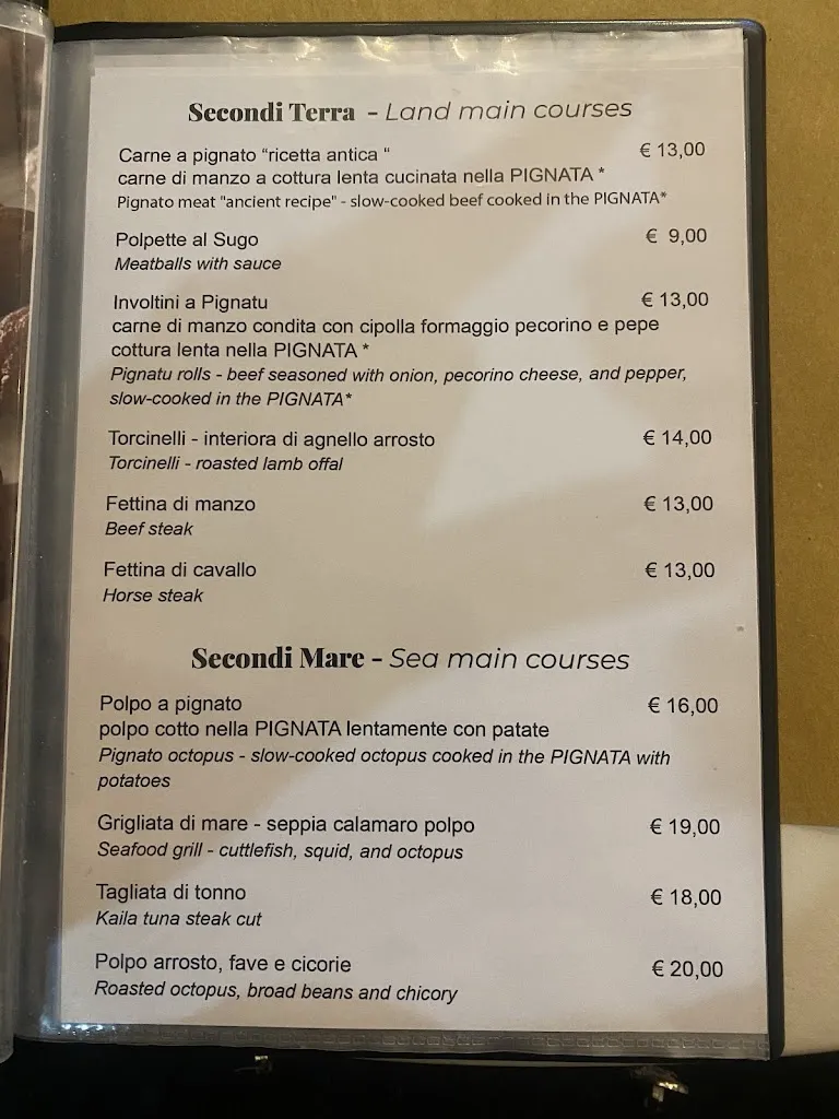 Menu_Kaila Bistró_Porto Cesareo_image_2