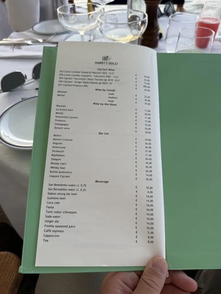 Menu_Harry's Dolci_Giudecca_immagine_4