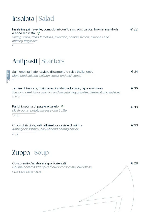 Menu_Aromi Restaurant_Giudecca_image_4