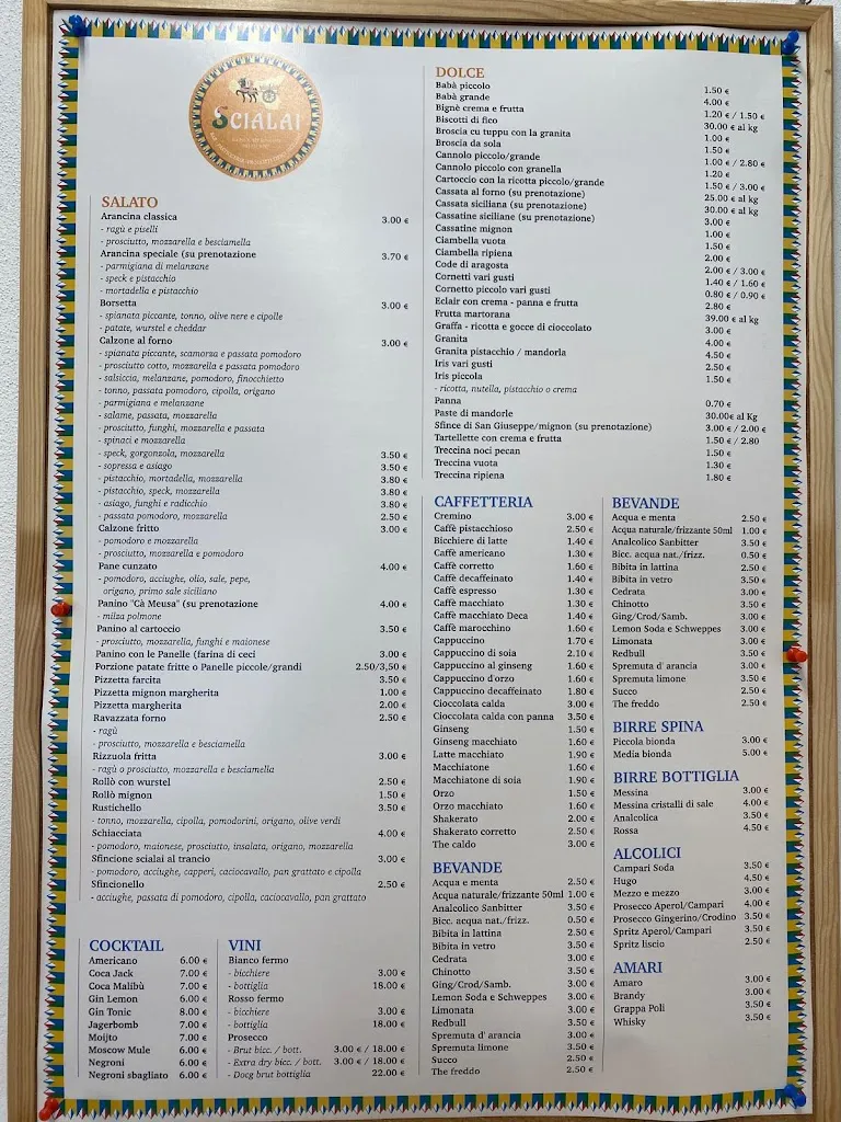 Menu_Scialai bar pasticceria,rosticceria siciliana_Giavenale_image_1