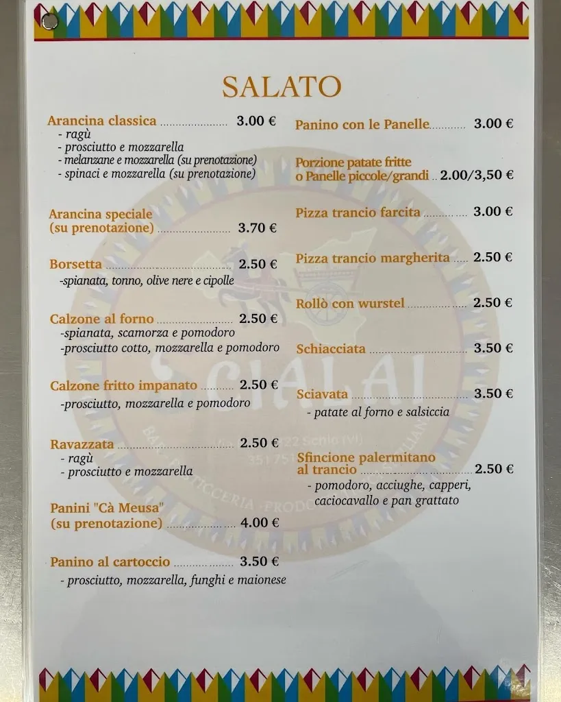 Menu_Scialai bar pasticceria,rosticceria siciliana_Giavenale_image_4
