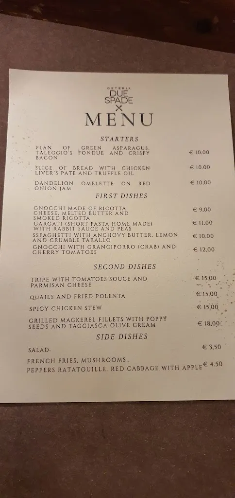 Menu_Osteria Due Spade_Giavenale_image_1