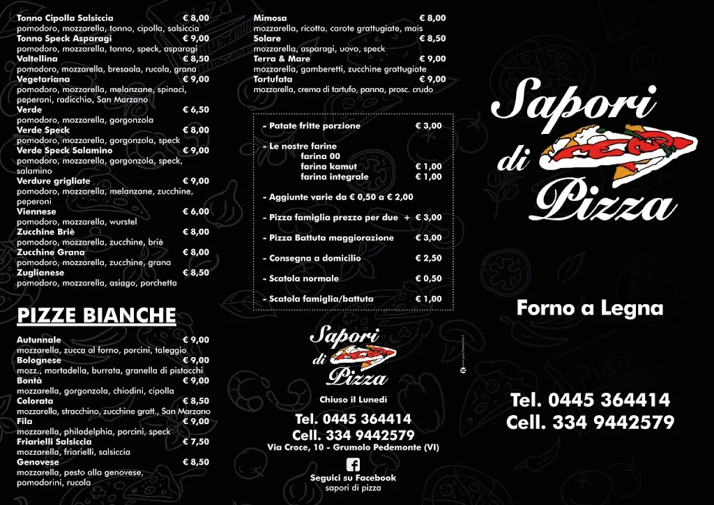 Menu_Sapori Di Pizza Di Cristofari Dario_Grumolo Pedemonte_image_2