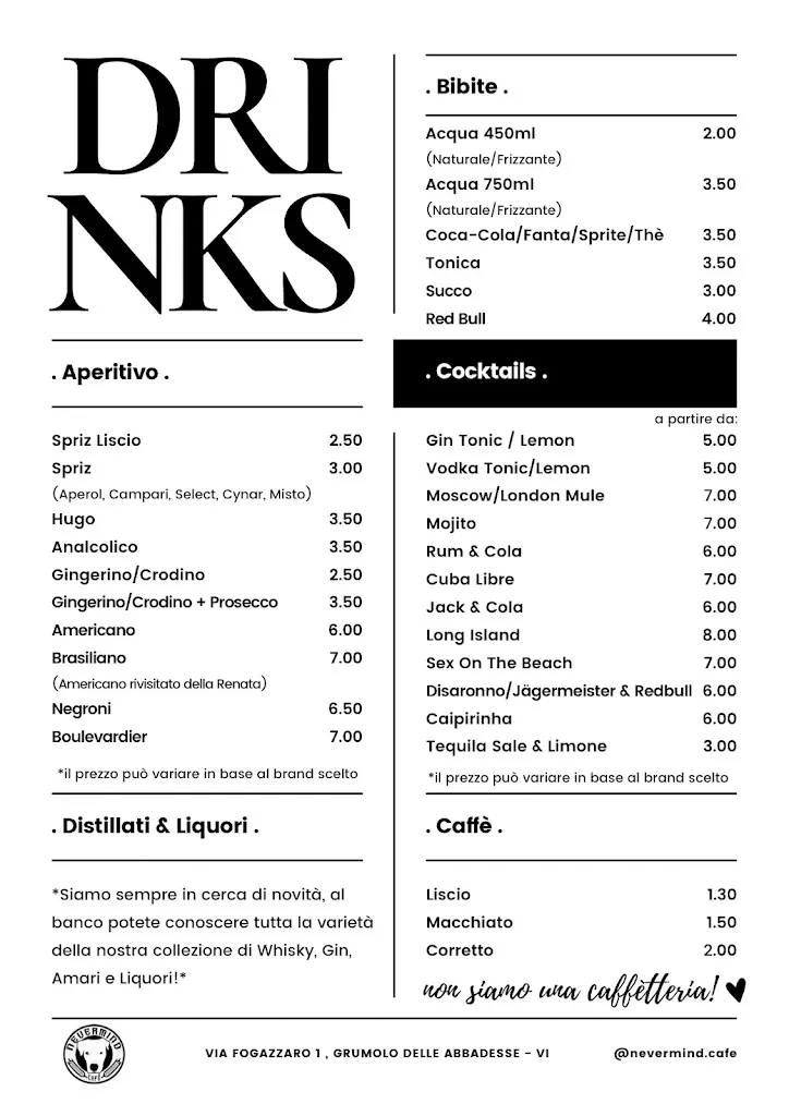 Menu_Nevermind Cafè_Grumolo delle Abbadesse_immagine_1