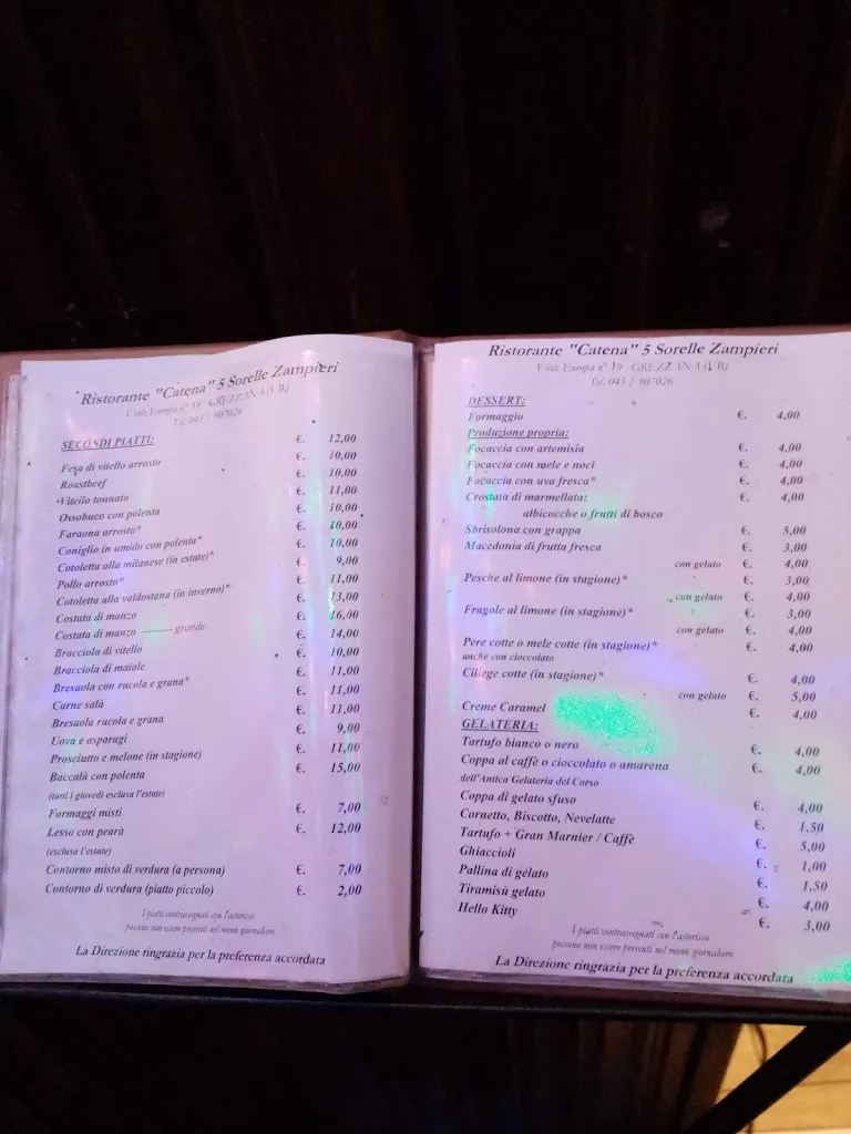 Menu_Ristorante Catena sas di Zampieri Laura & C_Grezzana_image_1