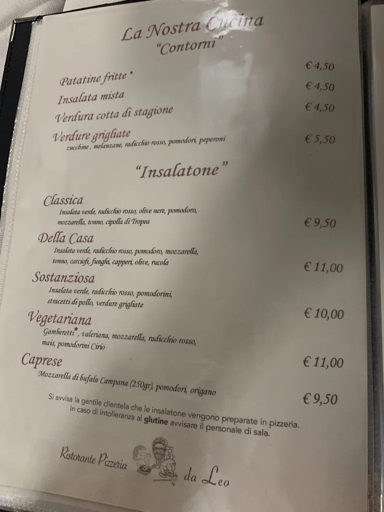 Menu_Ristorante Pizzeria Bar Tabacchi - da Leo_Grezzana_image_3