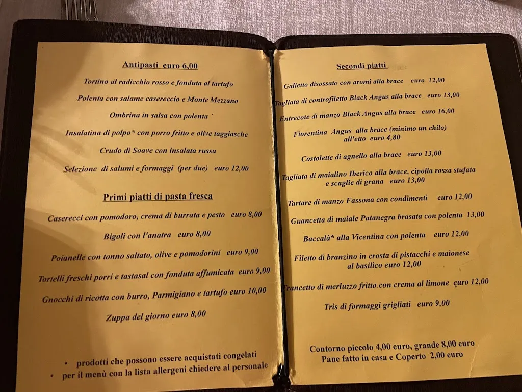 Menu_Osteria La Poiana_Grezzana_immagine_3