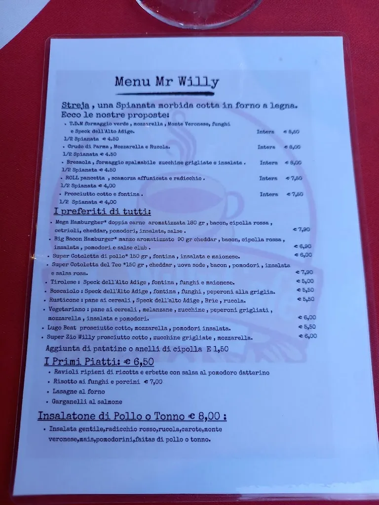 Menu_Bar Mr Willy Cafe'_Grezzana_image_1