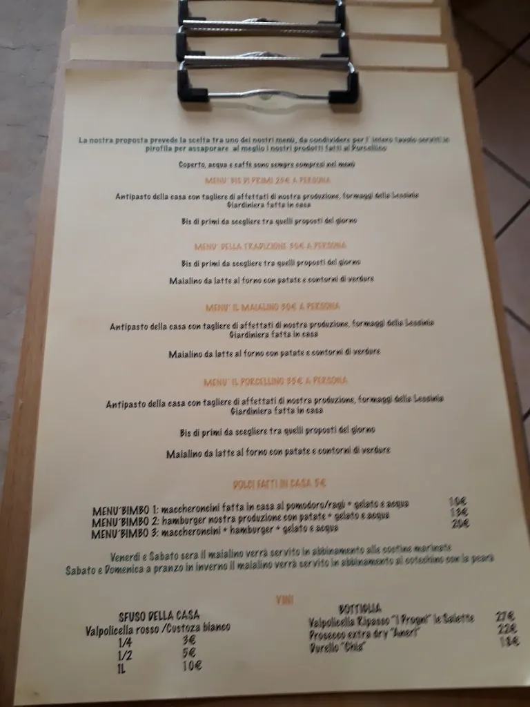 Menu_Agriturismo il Porcellino_Grezzana_image_2