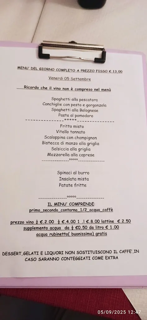 Menu_Ristorantino da Jerry_Istrana_image_1