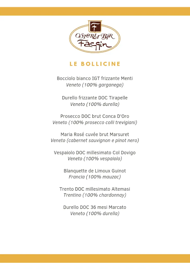 Menu_Bar Faggin_Isola Vicentina_image_1
