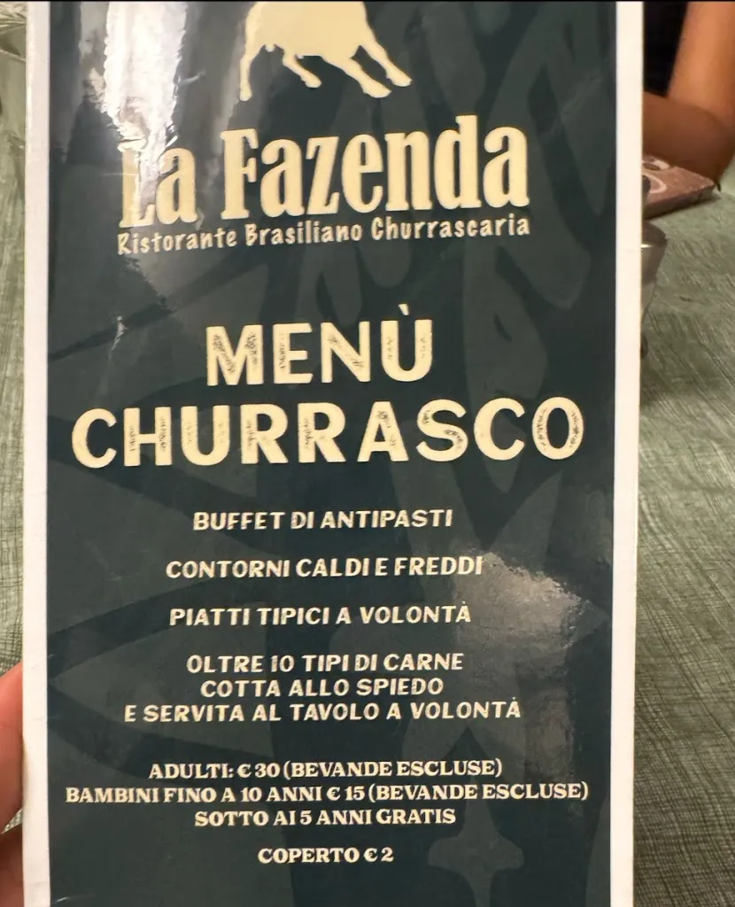 Menu_La Fazenda_Isola Vicentina_image_2