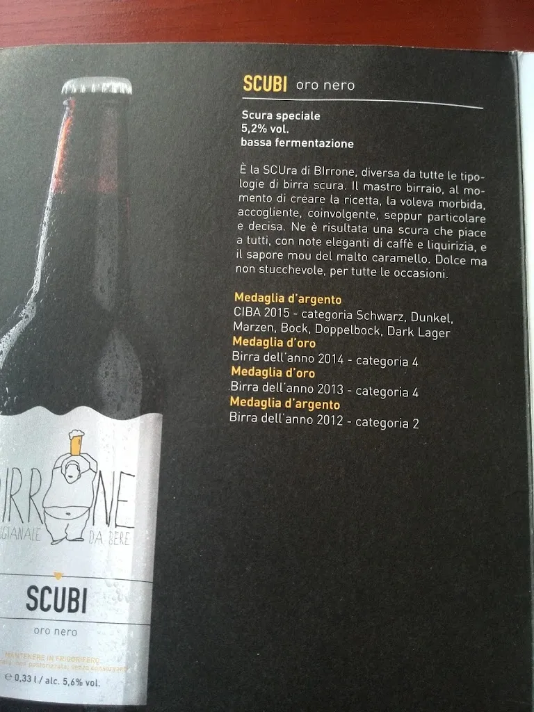 Menu_Birrone - Birrificio Artigianale Agricolo Vicenza_Isola Vicentina_immagine_3