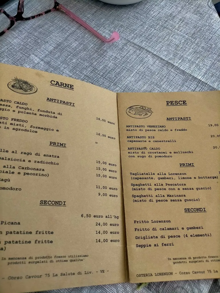 Menu_Osteria Lorenzon_La Salute di Livenza_image_2