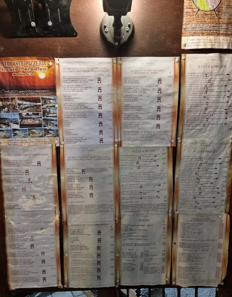 Menu_Piccolo Paradiso da Mario's_Peschici_image_4