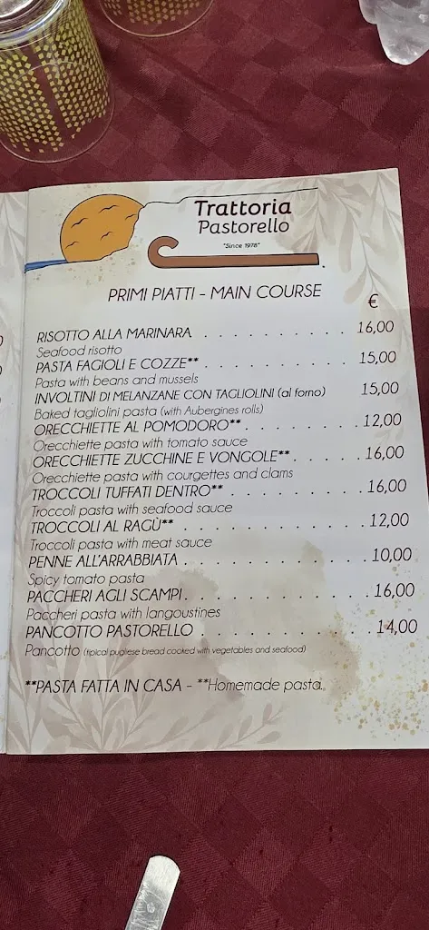 Menu_Trattoria Pastorello_Peschici_image_4