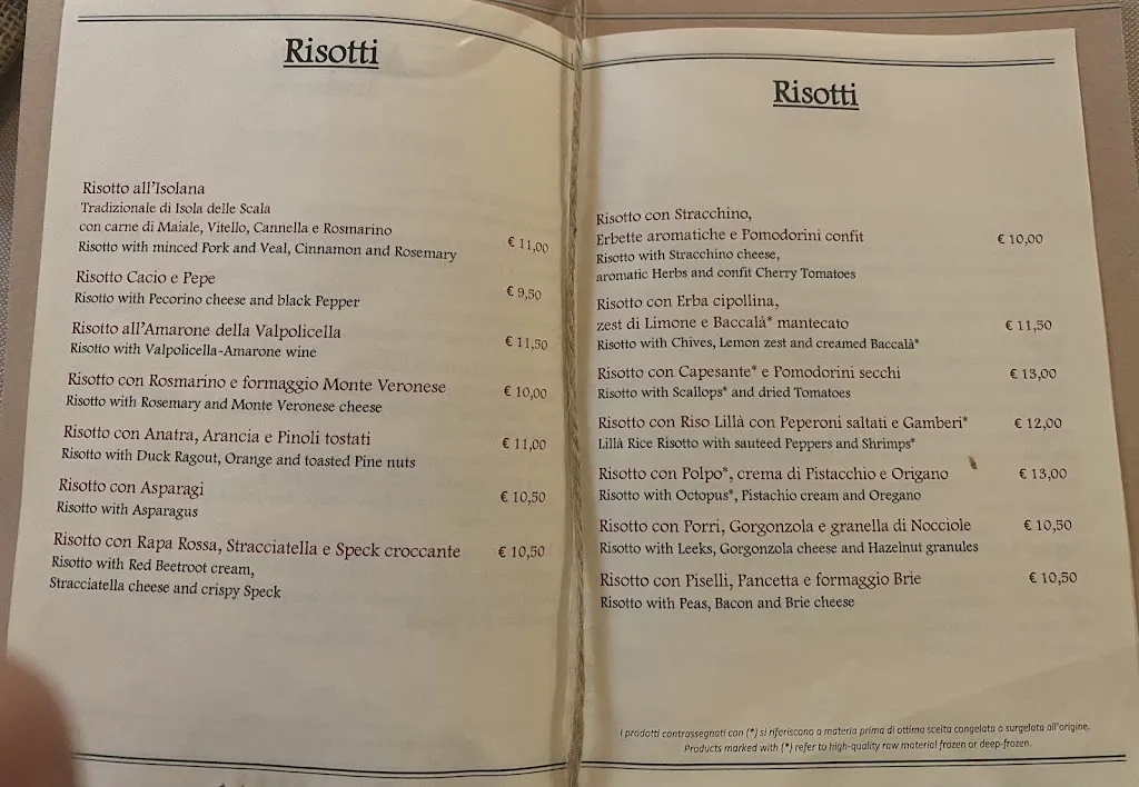 Menu_Risotteria Melotti Isola della Scala_Isola della Scala_image_3