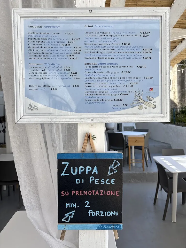 Menu_Ristorante La Piazzetta_Peschici_image_1