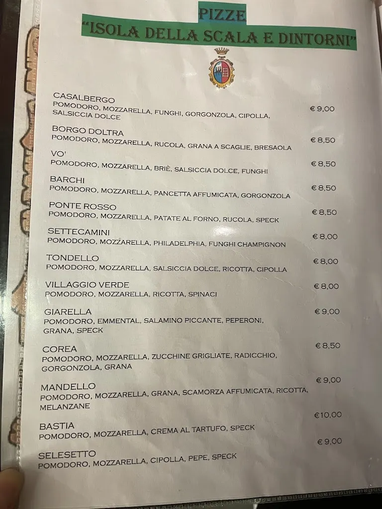 Menu_Trattoria Dai Zemei Snc Di Giacomello Francesco E C._Isola della Scala_immagine_3