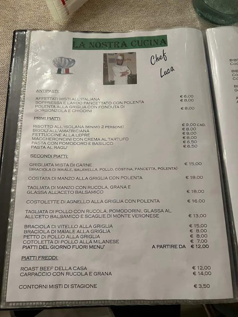 Menu_Trattoria Dai Zemei Snc Di Giacomello Francesco E C._Isola della Scala_immagine_4