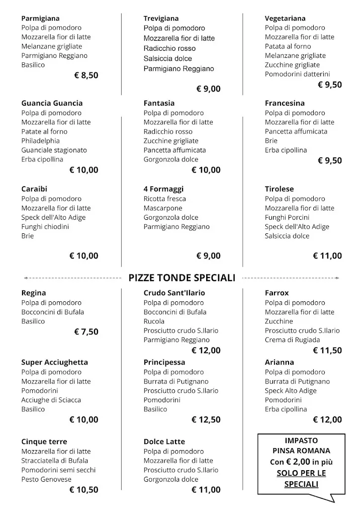 Menu_Farrox Pizza - Isola della Scala_Isola della Scala_image_1