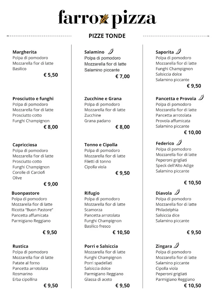 Menu_Farrox Pizza - Isola della Scala_Isola della Scala_image_2