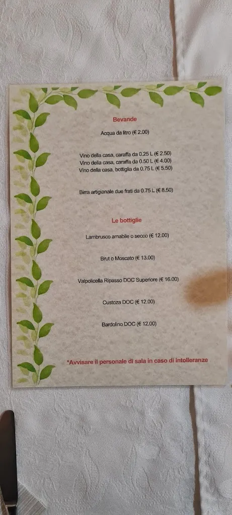 Menu_Farmhouse La Palazzina_Isola della Scala_image_2