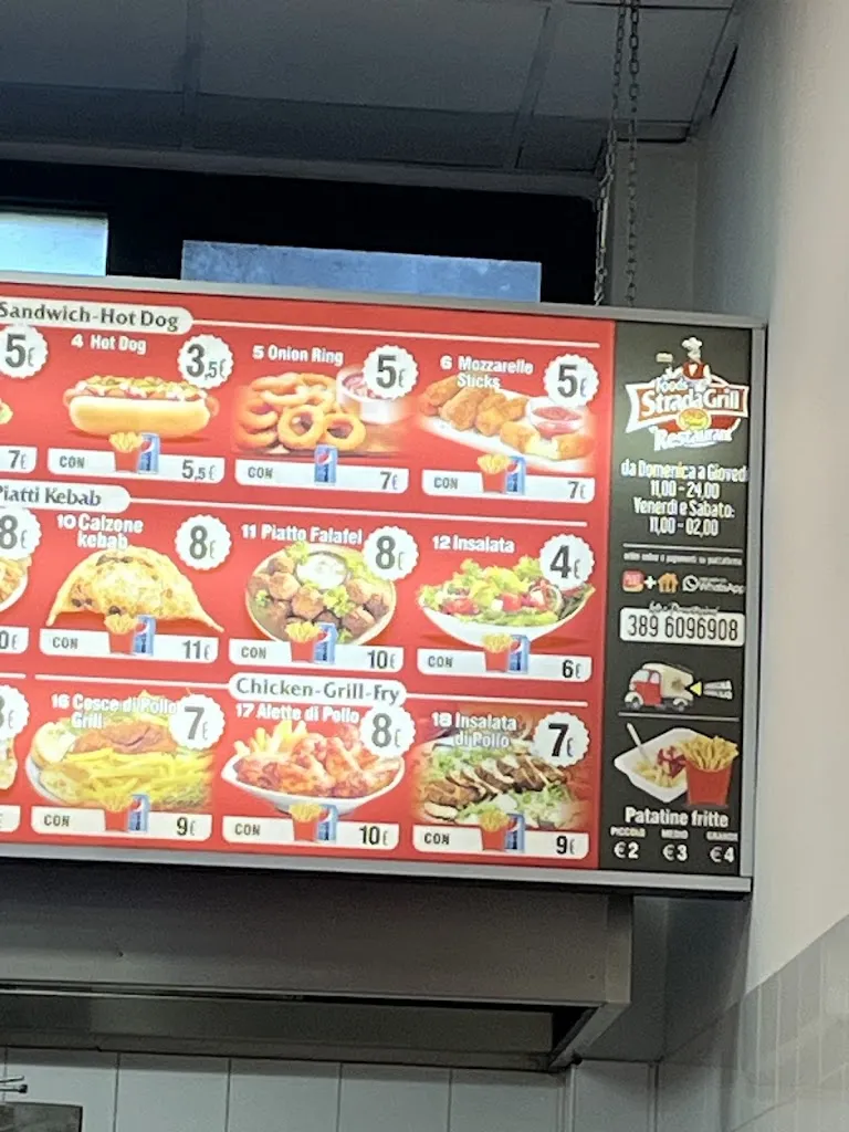 Menu_Strada Grill Pizza & Kebab - Isola_Isola della Scala_image_3