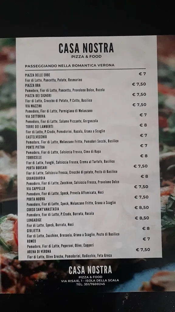 Menu_Casa Nostra Restaurant&Pizza_Isola della Scala_image_2