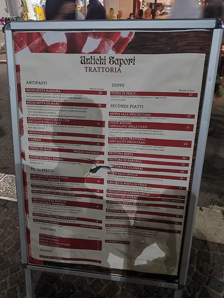 Menu_Antichi Sapori Trattoria_Peschici_image_2