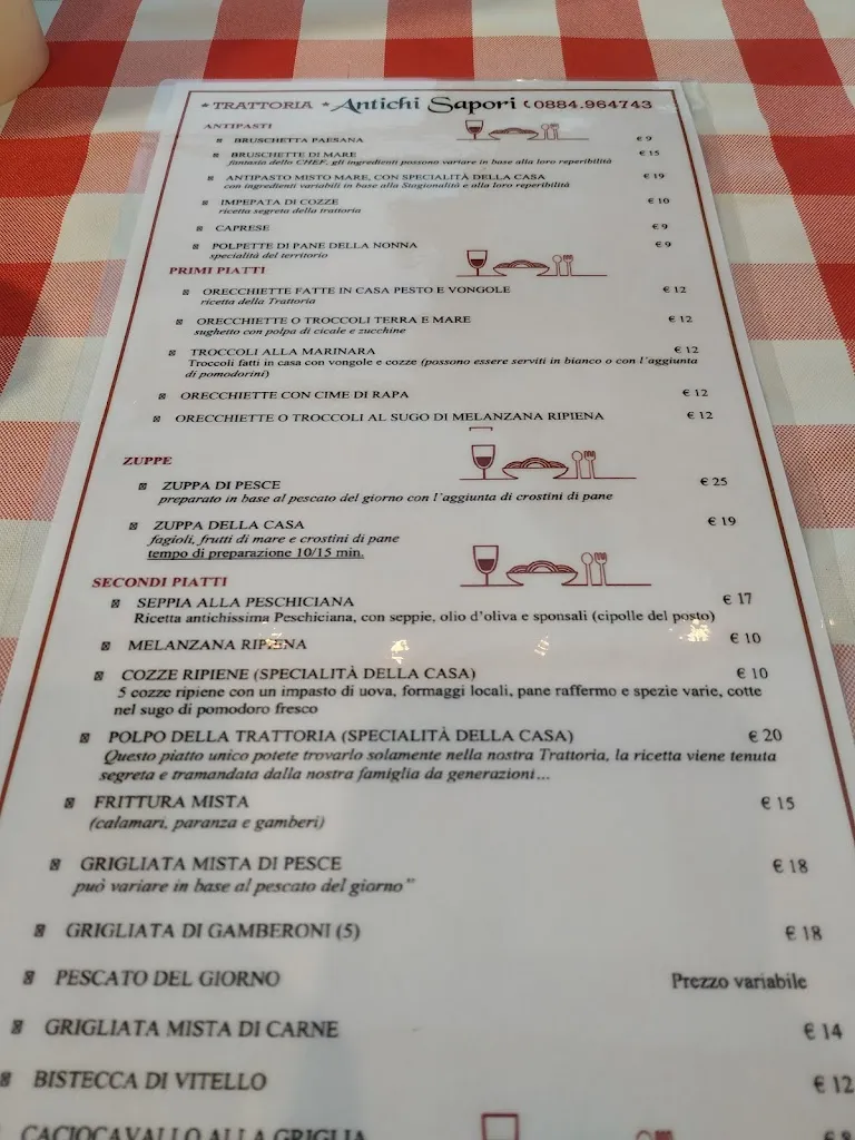 Menu_Antichi Sapori Trattoria_Peschici_image_4