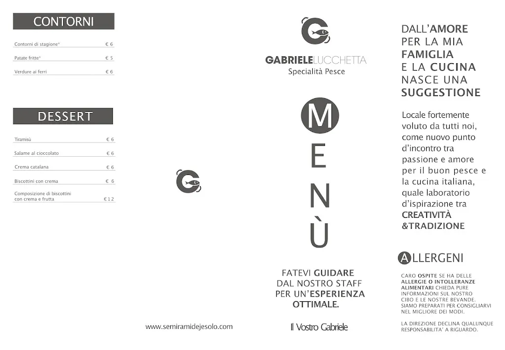 Menu_Locanda Semiramide di Gabriele Lucchetta_Iesolo_image_1