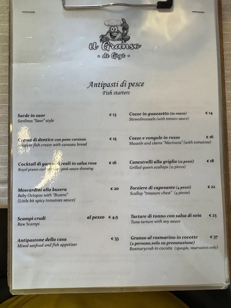 Menu_Il Granso di Gigi_Iesolo_image_4
