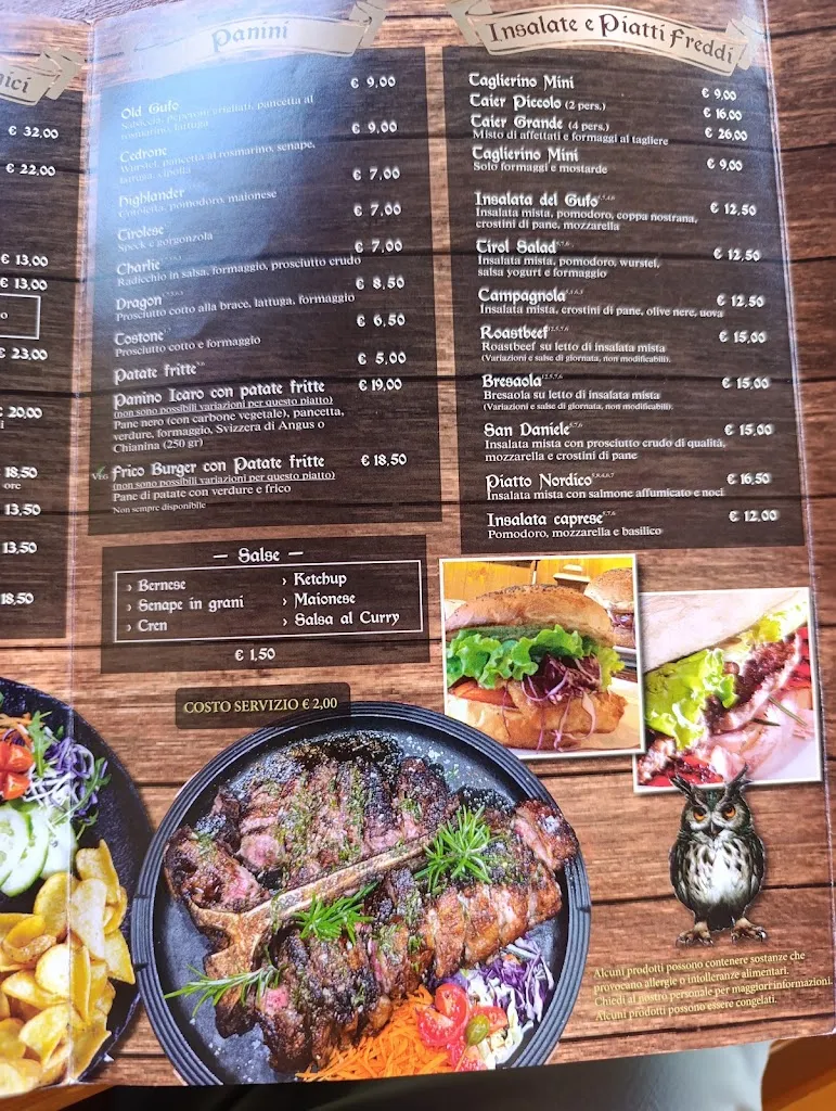 Menu_Taverna del Gufo_Longarone_image_1