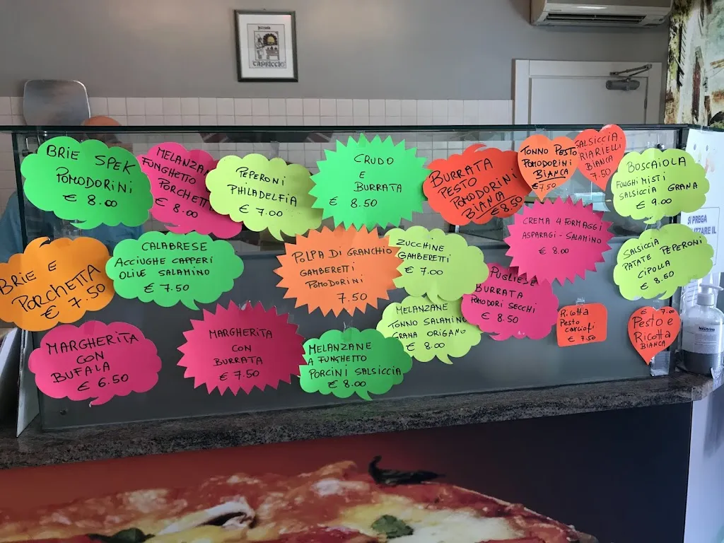 Menu_Pizza Capriccio Di Guida Giovanni_Longare_immagine_3